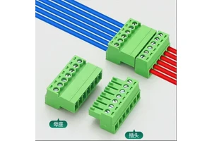 Aerial Butt Welding Plug-in Type 2EDGWB-5.08mm Green Terminal Block 300V CE Certified Aosi for Connector Row