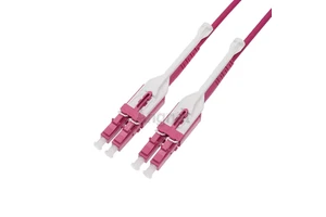 High Quality LC Duplex Uniboot Connector Fiber Optical SM MM Uniboot LC-LC Patch Cord