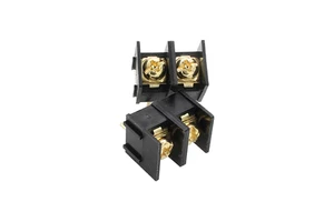 1000-10mm Series Brass Barrier-Type Terminal Blocks with 2-12P Sockets 25A Large Current ROHS Certified PCB Terminals