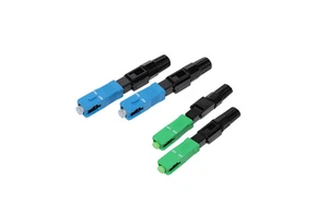 High Connectivity Secure SC APC UPC Quick-Mount Connector Fiber Optic Optical Fiber Fast Connectors Optical Fast Connector
