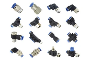 Ningbo Manufactory Supplier High Quality Pneumatic One Touch Tube Fitting Quick Connector