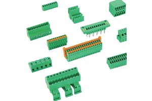 Din Rail Termi-Blok Header Socket Electrical Equipment Connector Pin Pcb Mount Screw Green Housing Pluggable Terminal Blocks