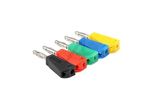 JIALUN 4mm Stackable Nickel Plated Zinc Alloy Male Banana Plug Banana and Tip Connectors Product Category