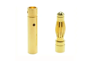 1Pair 2mm 3mm 3.5mm 4mm 5mm 5.5mm 6mm RC Battery Gold-plated Bullet Banana Plug High Quality Male Female Bullet Banana Connector