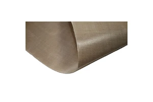Non Toxic Texture Fireproof Heat Press Transfer Sheet High Temperature PTFE Coated Fiberglass Cloth For Welding Cutting 0.65mm