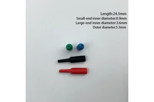 24.5mm Length 0.9mm SC Singlemode Simplex Fiber Optic Connector Boot TPE Pigtail RoHS Certified Gtech Brand -45~95C