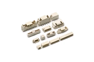 ZLBH ZH125 1.25mmPitch Backshell Header 2-12Pin 4.8mm Height PCB1.2-1.6mm LCP UL94-V0 White for Wire to Board Industrial Control