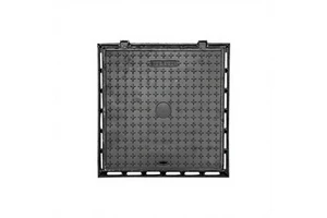 Cast Iron Durable Anti-Corrosion Manhole Cover for Drainage Systems Walkways/Parks Outdoor Use