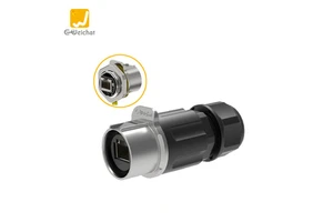 Wholesale IP68 Waterproof Rj45 Connectors Male Female Cable Assembly Panel Ethernet Wire Rj45 Connector