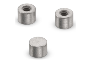 Texasia 97730XX6330R SMT Steel Spacer with Internal Thread M1.6 Bottom Closed L2.5 6 OD3.3 Board to Board & Mezzanine Connector