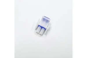 6.3mm Pitch Male/Female 2P Adapter Connector 63080-2P PA66 Nylon Automotive Cable 13A 300V
