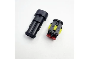 282080-1/282104-1 2-Pin Auto Car Male Waterproof Terminal Electrical Housing Connector Socket Plug Auto Connectors Accessories