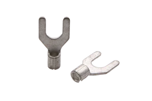 Custom High Quality YORH-PEEO Non-Insulated Spade Terminal Lugs