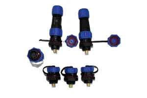 Factory OEM Weipu Industrial Connector - SP11/SP13/SP17/SP21/SP29 Plastic Circular Type, IP68 Waterproof for Electrical Use