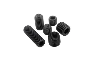 UNC 5/16-18 5/16-24 3/8-16 3/8-24 7/16-14 1/2-13 5/8-11 US Standard Black Oxide Hex Socket Cup Point Grub Bolt Set Screw