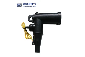 DERUI 10 KV Gloss Varnished High Voltage Cable Terminal Connector Yellow Retaining Cord Industrial Copper For Electrical Network