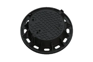 BS EN 124 Road Drainage Lockable Ductile Iron Used Manhole Cover Sewer Main Hole Covers With Frame