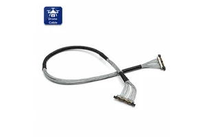 Micro Coaxial Cable I-PEX Compatible 46AWG Wire Drone Camera Cable Display Cable Custom Medical Imaging Cable Harness