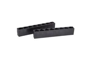 Factory Price 1x8 Port RJ45 Keystone Connector Unshielded Tab Down Network Ethernet Connectors Without LED