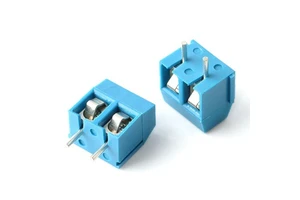 5.0MM Pitch Copper Screw Terminal Block Connector Vertical 2-Pin 10A Rated Current