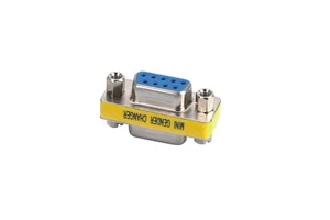 MINI GENDER CHANGER D-SUB 9pin Female to Female Adaptor