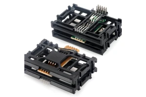 MUP-C847 Dual IC Card Reader Connector Smart Card Socket for Set Top Box