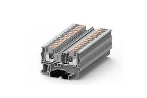 Spring Din Rail Terminal Blocks DEGSON DS4 Single Input, Single Output GUV4-102