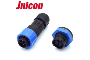 M16 Soldering Types 2pin 3pin 4pin Panel Mount Connector Ip67 Waterproof Connector