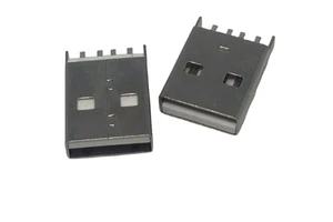 USB-AM-SD00 USB 2.0 Type a Plug 4pin DIP Vertical USB a Male Connector