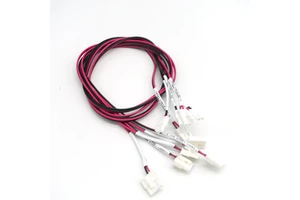 Professional 2.54mm 2/3/4/5/6 Pin Adapter Female Plug PTFE Insulated Electronic SH JST ZH PH XH Custom Cable Assembly