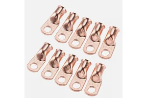 Terminal 1/0AWG 3/8" Ring Crimp Copper Lug Battery Terminal