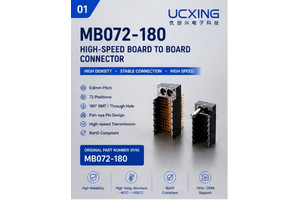 BTB Connector MB072 180 High-speed Server 12V Copper Alloy Male Right Angle Fish-eye Pin Header LPC Housing MB072-012560-A0