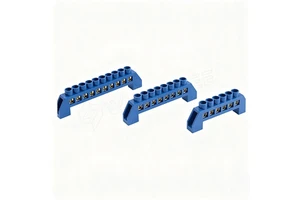 Brass Terminal Block Electrical Connection Terminal Strip High Conductivity Copper Alloy Terminal Block for Distribution Cabinet