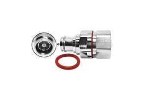 Factory Supplier RF 50ohm DIN Series Connector 4.3-10 MINI DIN Female Jack Rf Coaxial Connectors for 7/8 Feeder Cable