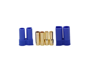 EC5 Banana Plug Connectors Female Male 5.0mm Gold Bullet Connector for RC ESC LIPO Battery Device Electric Motor