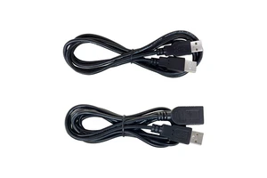 USB 2.0 Male-to-Female-to-Male Extension Cable, Square Port With Shielding, Compatible With USB Flash Drives, Computers And Mice