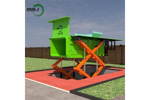 RNKJ Brand Community 20 CBM Underground Waste Compactor Garbage Collection System Trash Station