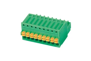 3.5mm 3.81mm KD Replace Phoenix Connector Pluggable Type Terminal Block, Spring Plug-in Terminal Block