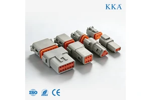 DT Series 2-12 Pin Plug-In Automotive Connector Terminals Kits DT04/DT06 for Transportation and Commercial Vehicles China