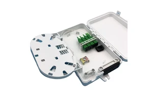 fiber distribution box+optical termination box 4 ports fttx network+terminal box 24 fo fc outdoor wall mount ip65