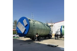 Automatic Integrated Rainwater Sewage Lifting Pump Station, FRP Integrated Prefabricated Pump Station