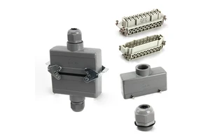 BYLJQ HDC Heavy Duty Connector Double Latch Design Aerospace 16A Corrosion Resistant High Compatibility Industrial Connector