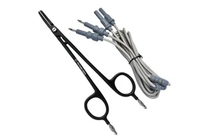 Best Quality Non Stick Bi Clamp Bipolar Artery Sealing Forceps Curved Blade