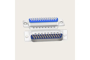 High Density D-SUB 44Pin Female Connector High Quality DB25 Pin Plug HDB 44P Female SPCC Housing Copper Alloy Contacts