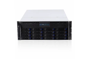 HPC AI Deep Learning 4U 16 Drive Bays Hot Swap GPU Storage Server Chassis with High Airflow Rackmount Case for AI and Storage