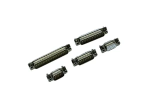 OEM Custom DP Series Harpoon D-Sub Connectors White/Black Male Female PCB Mount Communication Carton Packaging JIANGJI Brand