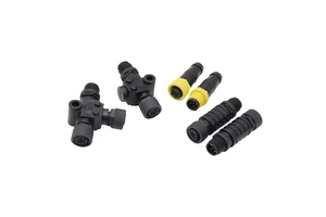 M12 Connector 5pin Plastic Applies to Waterplay Crafts Starter Kit Cable Signal Ip67 M12 Waterproof Connectors Nmea 2000