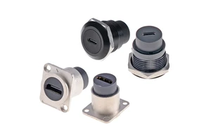 Multi-Interface Panel Connector, RJ45 USB 3.0 D-Sub, 8/10 Pin Industrial Grade