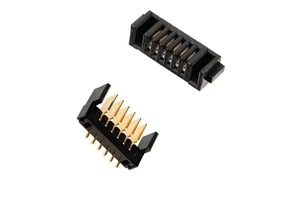 2.0 Pitch 6PIN Battery Connector for Electronic Automotive PCB Male Female Board 180° 90° Straight Bent Leg Blade Type Brass