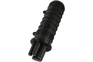Optical Fiber Cable Connector Box Vertical Cylindrical Cap-type Heat-shrink 24/12-core Waterproof Splicing 1 Input 3